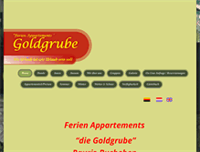 Tablet Screenshot of goldgrube-rauris.at